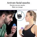 Jaw Exercise Ball Food-grade Silica Gel JawLine Muscle Training Fitness Ball Neck Face Toning Muscle Exerciser. 