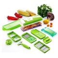 Nicer Dicer Plus 12 In 1 Vegetable Chopper, Fruit Slicer, and Kitchen Organizer. 