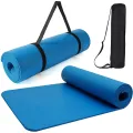 Foldable Thick Yoga Mat for Women, Non Slip Exercise Mat for Home Gym, Travel Yoga Set With Stretch Strap for Yoga Pilates and Fitness, Yoga Mat For Exercise : Home Workout Mats for Women, Men & Kids, Anti Slip Gym Mats, Mat for Meditation, Pilates & Gym. 