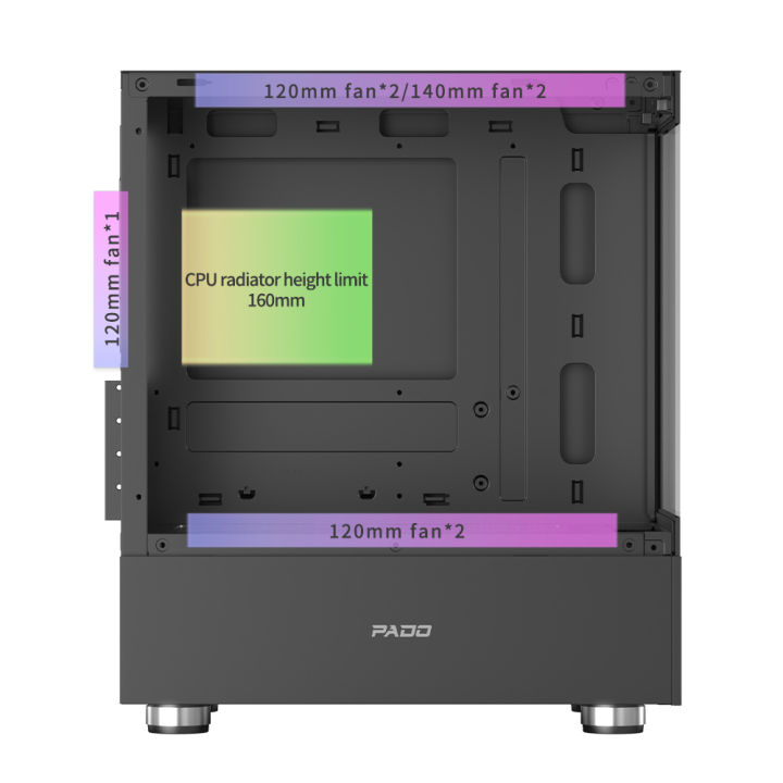 PADO%20mini%20Pc%20Case%20Sea%20view%20Room%20M-ATX%20Desktop%20Computer%20Main%20Chassis%20Without%20A-pillar%20Double-Sided%20Tempered%20Glass%20Gabinete%20Gamer%20-%20Image%205