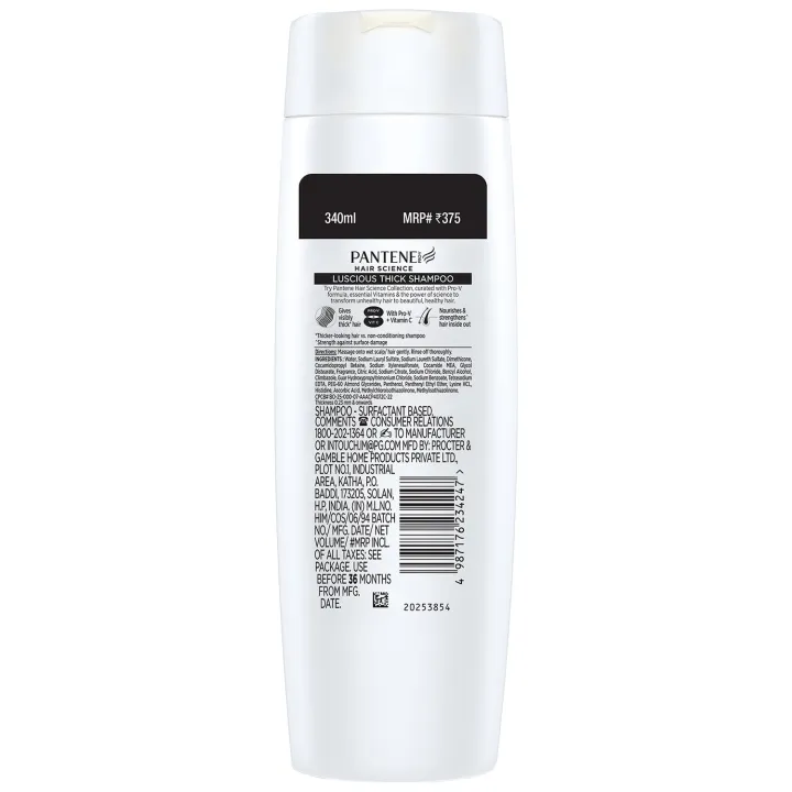 Pantene%20Luscious%20Thick%20Shampoo%20180ml%20-%20Image%202