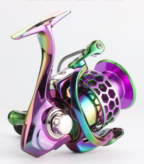 SK%20Series%2014+1BB%20Spinning%20Fishing%20Reel%204000%2010kg%20Max%20Drag%20Long%20Shot%20Reel%20Metal%20Spool%20Saltwater%20Reel%20CNC%20Rocker%7CFishing%20Reels(4000)%20-%20Image%204