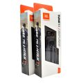 jbl headset handfree original jbl earphone t110 wired In-Ear Earphones   Headphones handsfree With Mic black color. 