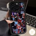 Cool Spider-Man Soft Case For Redmi 13C 10C 9C 10A 12 A1 9 9A 9T 12C A2 Note 12 8 9 10s 10 11 Pro Max Mi 12 11 Lite Poco M3 C55 X5 Angel Eyes Marvel Cover. 