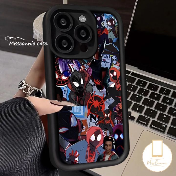 Cool%20Spider-Man%20Soft%20Case%20For%20Redmi%2013C%2010C%209C%2010A%2012%20A1%209%209A%209T%2012C%20A2%20Note%2012%208%209%2010s%2010%2011%20Pro%20Max%20Mi%2012%2011%20Lite%20Poco%20M3%20C55%20X5%20Angel%20Eyes%20Marvel%20Cover%20-%20Image%203