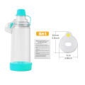 Portable Inhaler Cup Universal Nebulizer Spacer Mist Storage Tank Atomizer Asthma Spacer Chamber Children Adult Medical Device. 