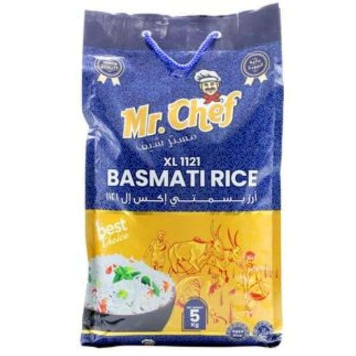 Mr. Chef 1121 Basmati Rice 5Kg Imported from UAE | Daraz.lk