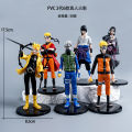 naruto Cross-border naruto figure model anime Uzumaki Naruto peripheral ornaments Q version comic doll toys wholesale Action Figures. 