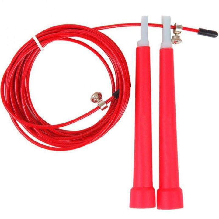 【The Timber Loft】3m Steel Wire Jump Skipping Ropes Length Adjustableno ...