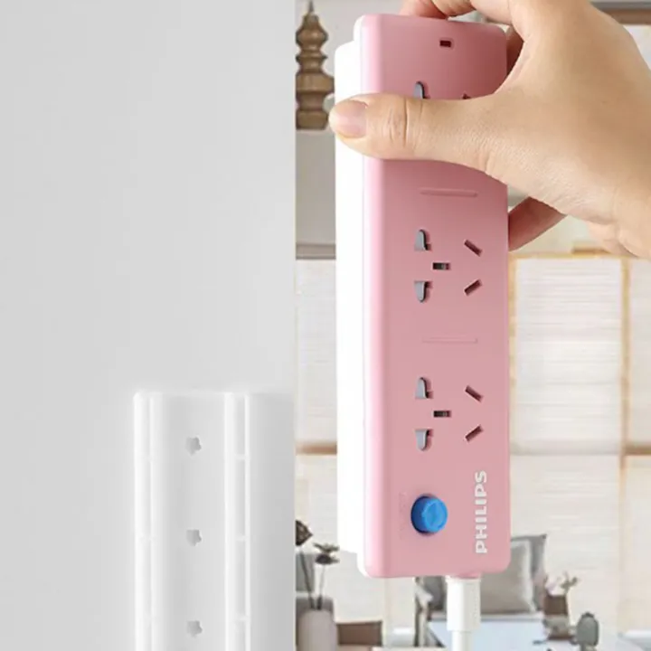 %E3%80%90Fullyoung_520%20Store%E3%80%91Organizer%20seamless%20punch%20plug%20sticker%20wall%20fixer%20strip%20holder%20sunlight%20Mall%20-%20Image%204