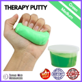 THERAPUTTY GREEN / DARK GREEN (MEDIUM) THERAPY PUTTY FOR HAND EXERCISE (100 gram 50 gram). 