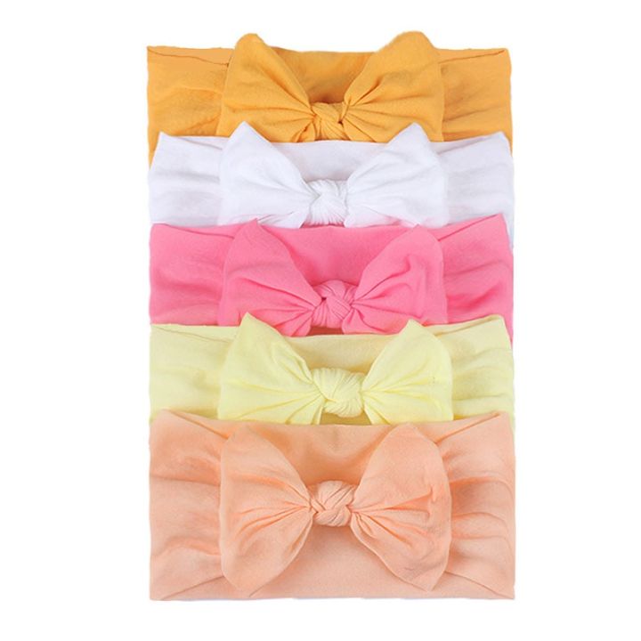 %E3%80%90Quality%E3%80%91%205Pcs/Set%20Newborn%20Baby%20Hair%20Accessories%20Solid%20Color%20Nylon%20Elastic%20Bows%20Knotted%20Baby%20Headband%20Girls%20Turban%20Girl%20Headbands%20-%20Image%208