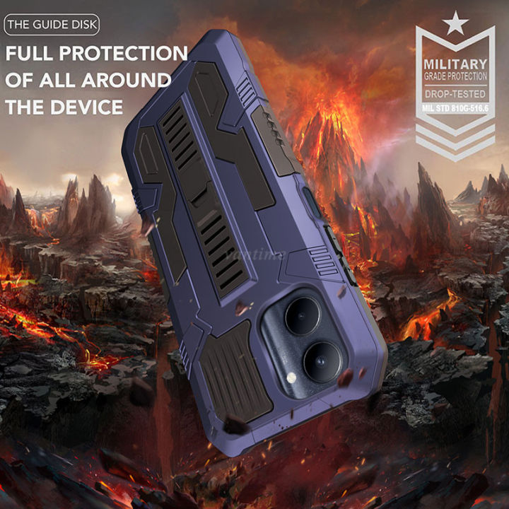 Vantime%20for%20Realme%20C33%20Slim%20Case%20Kickstand%20Hard%20Matte%20Back%20Phone%20Cover%20-%20Image%203