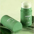 Green Bastão Stick Facial Cleansing Mask Removes Blackheads. 