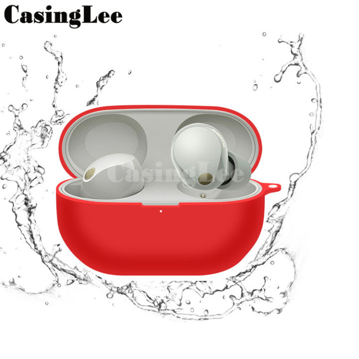 For%20SONY%20WF-1000XM5%20case%20Headphone%20Protective%20Case%20Soft%20Liquid%20Silicone%20Cover%20Wireless%20Suitable%20For%20Sony%20WF1000XM5%20Back%20cover%20-%20Image%203