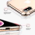 Apple Iphone 7 Plus Heavy Duty Protection Case Four Corner Strengthen Silicon Clear Cover. 