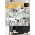 3m Marble Pattern Water-resistant Moistureproof Removable Self Adhesive Wallpaper Peel & Stick PVC Wall Stickers for Living Room Bathroom Kitchen Countertop 1#. 