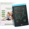 LCD Writing Tablet for Kids Writing pad for Study, Drawing Tablet, Slate Board, 8.5 inch/21.5 cm - E-Note Pad, Remove Button (Multicolor). 