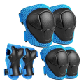 Kids Protective Gear Set with Wrist Guards, Knee and Elbow Pads for Skating, Cycling, Bike, Roller Scooter. 