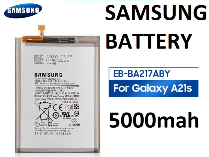 Samsung Galaxy A21s Battery EB-BA217ABY  Replacement Phone Battery 5000mAh