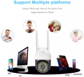 Top Quality 3MP Waterproof Wireless CCTV Camera Outdoor Smart Wifi Camera Security System IP66. 