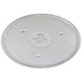 10.5Inch Microwave Plate Spare Microwave Dish Durable Universal Microwave Turntable Glass Plates Round Replacement Plate. 