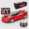 1pc 1: 18 Four Way Remote Control Car Wireless High-Speed Racing Children's Electric Car Model Without. 