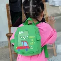 Lovely Dinosaur Kids Backpacks Cartoon Animals Kindergarten Student Schoolbag Adjustable Children Boys Girls Anti-lost Book Bags. 