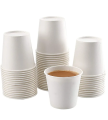 Disposable Nescafe Paper Cup white 150ml 100 pcs For Birthday Parties coffee cup. 