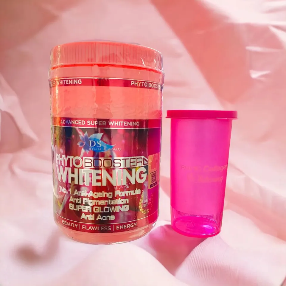 Drinking Advanced COLLAGEN Phyto Booster Powder pbdp Whiittening Anti-Aging  Formula made in Malaysia