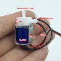 Professional 6V/12V/24V Electric Solenoid Valve N/C Normally Closed Low Power Consumption Mini Solenoid Valve DIY Control Valve Air Control System. 