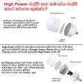 10W LED Light High Power 5 LED Bulbs Pack. 