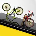 Bicycle Model 1:10 Scale Realistic Shape Alloy Downhill Mountain Bike Toy Birthday Gift. 