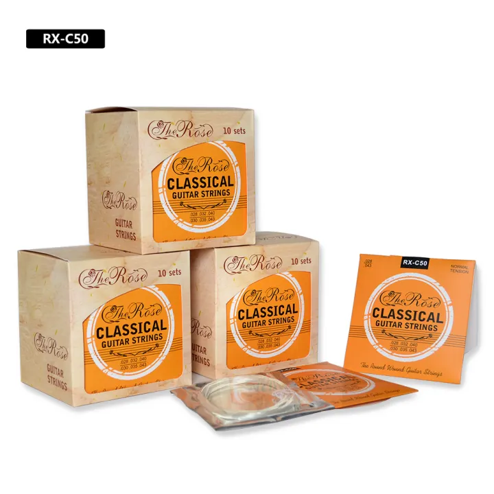 Tayste%20(The%20Rose)%20Brand%20High%20Quality%20Nylon%20Classical%20Guitar%20Strings%20Set%20-%20RX%20C50%20Classical%20Strings%20Full%20Set%20for%20any%20Classical%20Guitar%20RX-C50%20-%20Image%205