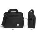 Men's Office Bag Professional Business Bag with Shoulder Strap Black. 