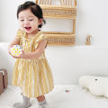 Cute Princess Baby Girls Dress Comfortable Fashionable Sleeveless Kids Clothing Korean Style. 