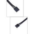 40cm 1 to 5 4-Pin Molex TX4 PWM Fan CPU HUB Splitter PC Case Chasis Cooler Extension Cable Adapter Controller. 