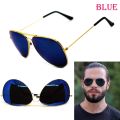Men's Aviator Sun glass - Dark Blue. Fashion Sun glass Sun Glass Men's Womenc's Sunglasses Drivers Driving Colorful  Sport. 