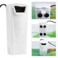 220V 3W Waterfall Aquarium Fitler Turtle Fish Tank Low Water Level Filter Oxygen Pump for Fish Turtle Sponge Filter. 