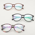 New Plain Glasses Plastic round Retro Art College Myopia Glasses Frame Bag Pattern 8007 Glasses Frame. 