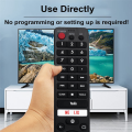 Replace GB345WJSA Remote Control for Sharp TV GB234WJSA GB275WJSA GB346WJSA GA007BG22 G0018KJ GA877SB Easy Install Easy to Use. 