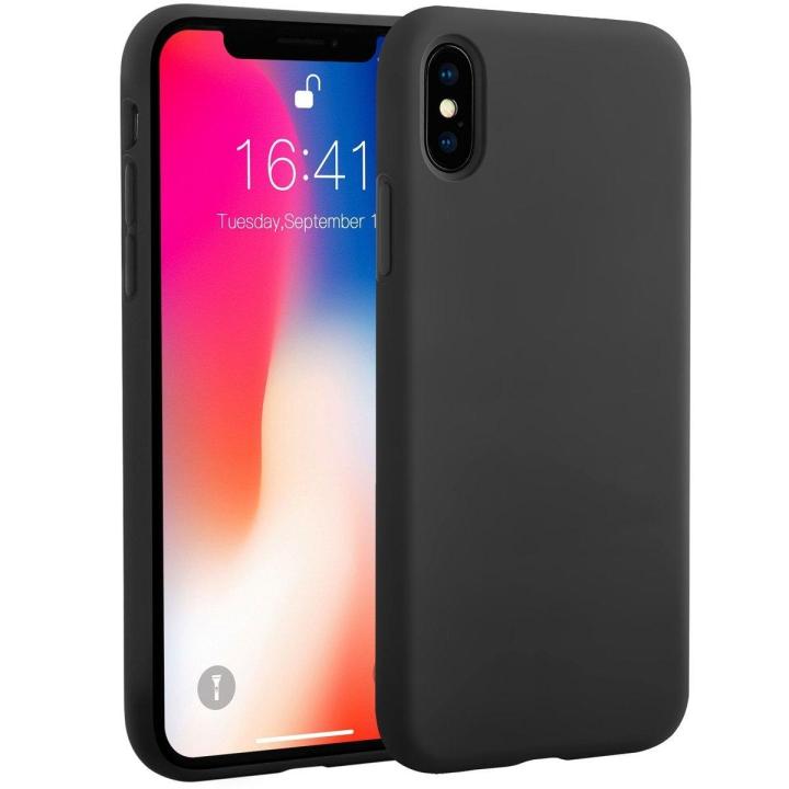 Silicone Case for iPhone X - Black