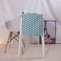 Longshow Lovely Light Blue Geometric Printing Table Runner For Home Decoration. 