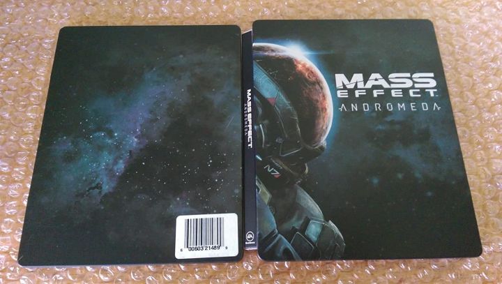 Steelbook Case for Mass Effect Andromeda