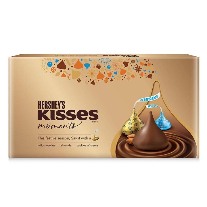 Hershey's Kisses Moments Chocolate Gift Pack, 129g (FROM INDIA) SAB
