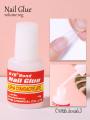 BYB Bond Nail Glue Nail Glue Fast-Dry Adhesive Acrylic French Art False Tips 3D Decoration Glue Nail Rhinestone 10g. 