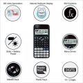 Scientific Calculator FX-991EX Classwiz Non-Programmable Scientific Calculator, 552 Functions with Menu Driven Interface, Black. 