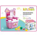 Kitchen Toys Pretend Play Cooking Toys Tableware Sets Baby Kitchen Cooking Simulation Pretend Play Toys Kitchen Set. 