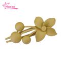 Muses Mall Large Hair Claw Clip Stylish Frosted Texture Hair Claw with Flower Decor Non-slip Matte Finish Hair Clip for Thick Thin Hair Large Back Head Hair Accessory Favorite Thick Hair Claw Clip. 