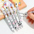 1Pc I Love Milk 0.5mm Black Ink Press Writing Gel Pen Cow Convenient Smooth Comfortable Plastic Office School Stationery. 